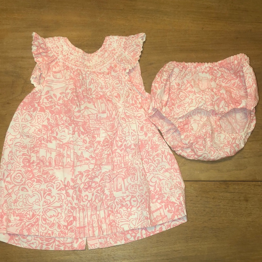 Smocked Lilly Pulitzer dress